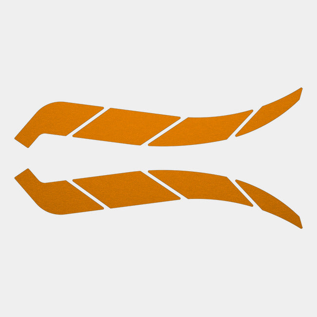 Ceros® full brim hi-vis orange reflective stickers