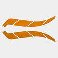 Ceros® full brim hi-vis orange reflective stickers