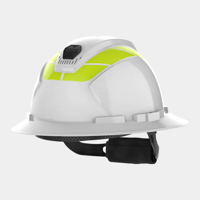 Ceros® full brim hi-vis reflective stickers