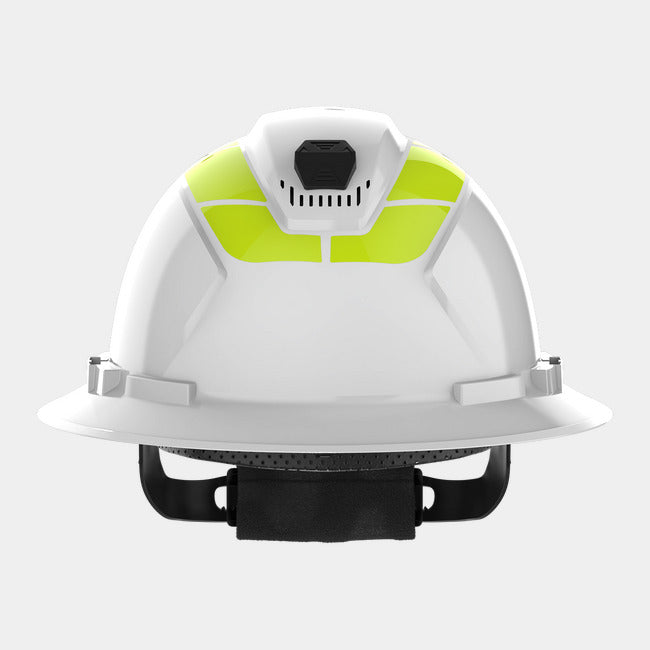 Ceros® full brim hi-vis reflective stickers