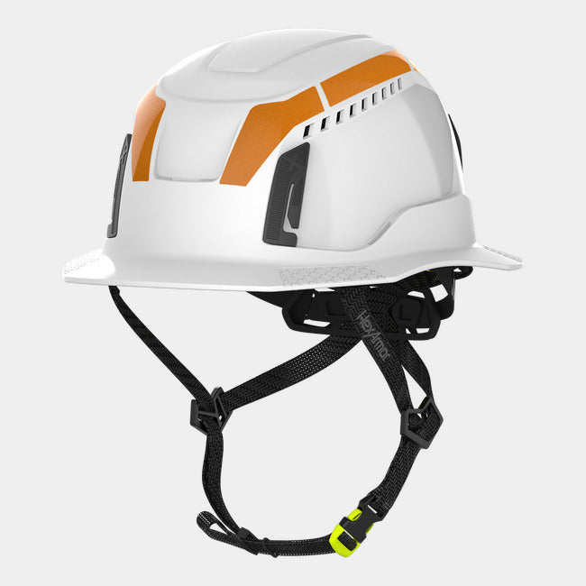 Ceros® XT400 helmet hi-vis orange reflective sticker set
