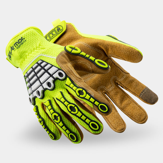 HexArmor Chrome Series with IronHide 4091IMP gloves