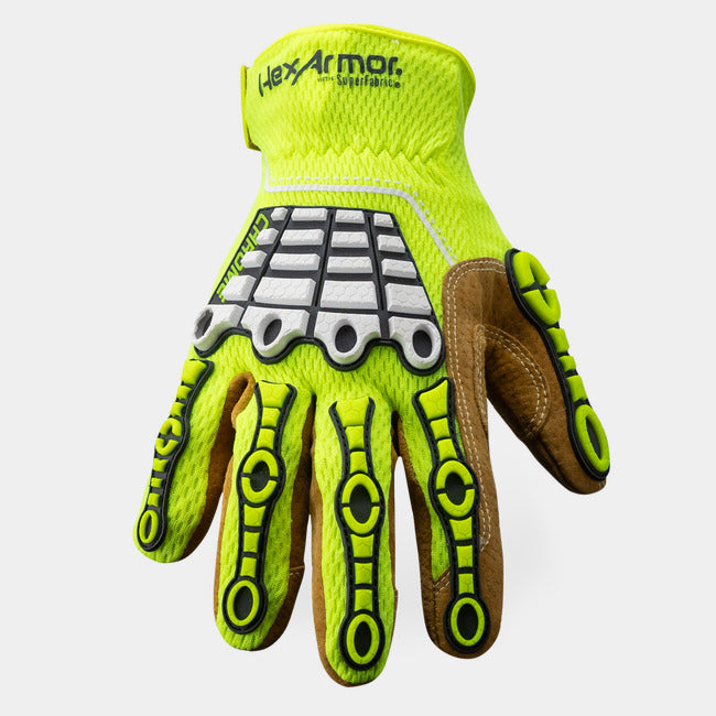 HexArmor Chrome Series with IronHide 4091IMP gloves