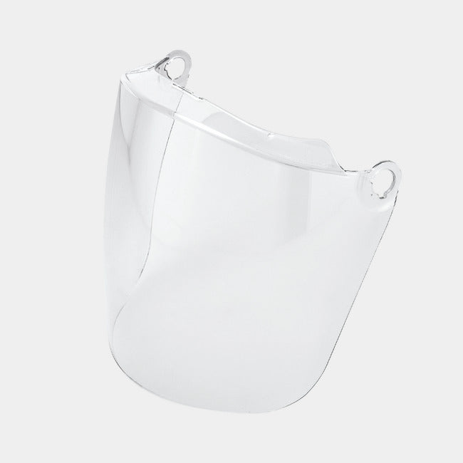 Face shield replacement window