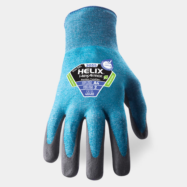 HexArmor Helix 3055 Bamboo TwinFlex gloves