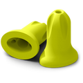 Yellow-green HexArmor safeComm disposable earplugs