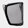 Mesh face shield replacement window