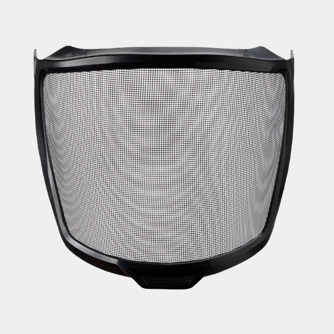Mesh face shield replacement window