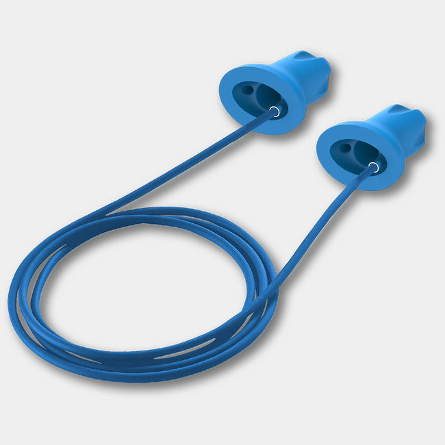 safeComm® detectable disposable earplugs // corded