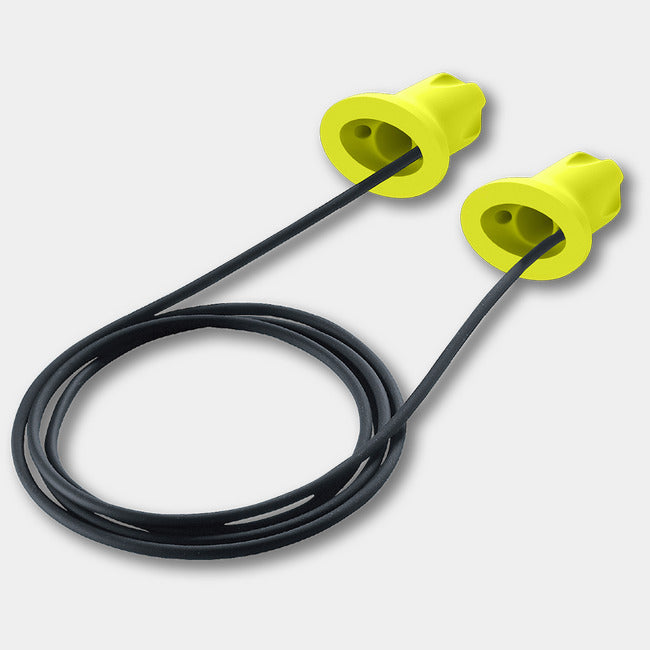 safeComm® disposable earplugs // corded