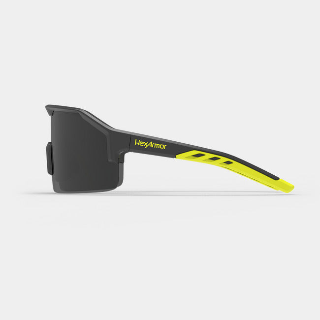 HexArmor Shockwave hi-vis safety glasses