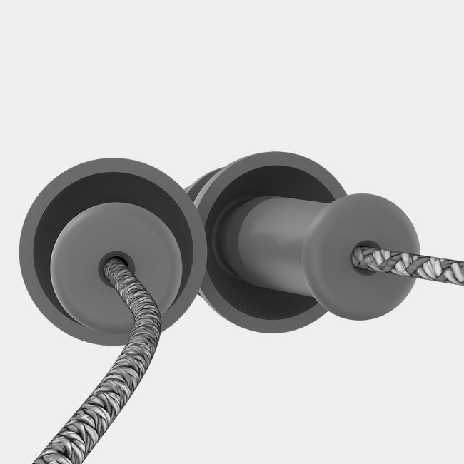 x3Fit™ reusable earplugs // corded
